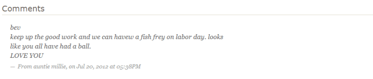 2012 think pink comments